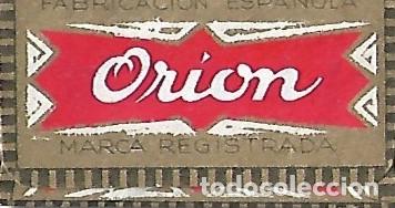 Antig&uuml;edades: Hoja de afeitar Ori&oacute;n extra lujo - Foto 1
