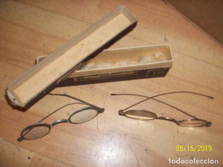 Antig&uuml;edades: ANTIGUAS GAFAS FRANCESAS CON SU CAJA - Foto 2
