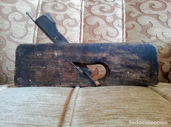 Antig&uuml;edades: HERRAMIENTA ANTIGUA CEPILLO DE CARPINTER&Iacute;A - Foto 1
