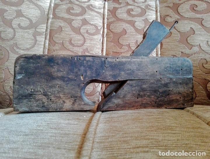 Antig&uuml;edades: HERRAMIENTA ANTIGUA CEPILLO DE CARPINTER&Iacute;A - Foto 2