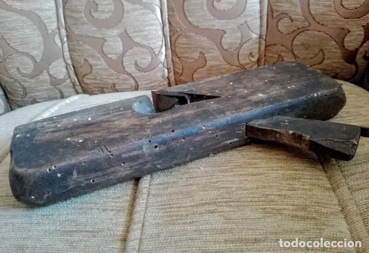 Antig&uuml;edades: HERRAMIENTA ANTIGUA CEPILLO DE CARPINTER&Iacute;A - Foto 3