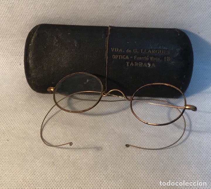 Antig&uuml;edades: ANTIGUAS GAFAS CON ESTUCHE - Foto 2