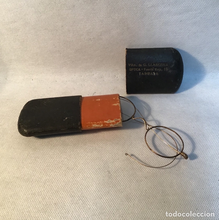 Antig&uuml;edades: ANTIGUAS GAFAS CON ESTUCHE - Foto 3