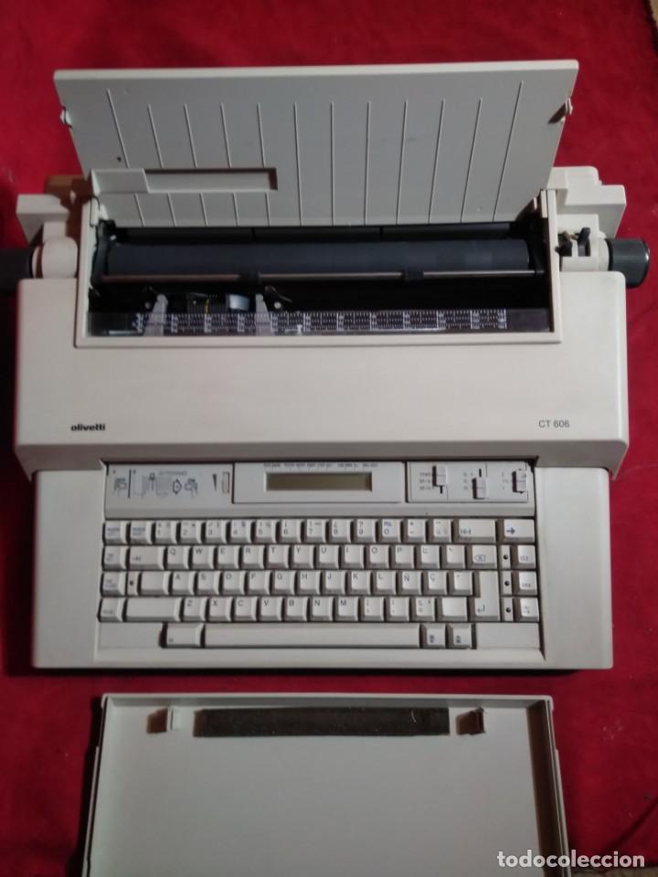 maquina de escribir olivetti modelo ct 606 ele - Compra venta en  todocoleccion