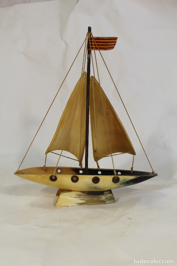 Antig&uuml;edades: barco asta de toro - Foto 4