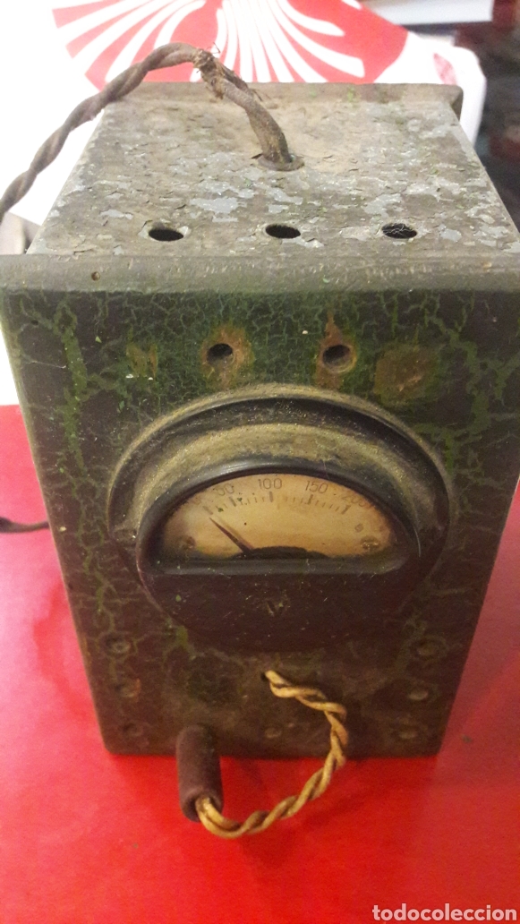 Antig&uuml;edades: Antiguo trasformador corriente radios ect. - Foto 1