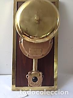 Antig&uuml;edades: Gran timbre alarma DE barco...BRONCE (FUNDICION) Y LATON - Foto 1