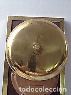 Antig&uuml;edades: Gran timbre alarma DE barco...BRONCE (FUNDICION) Y LATON - Foto 2