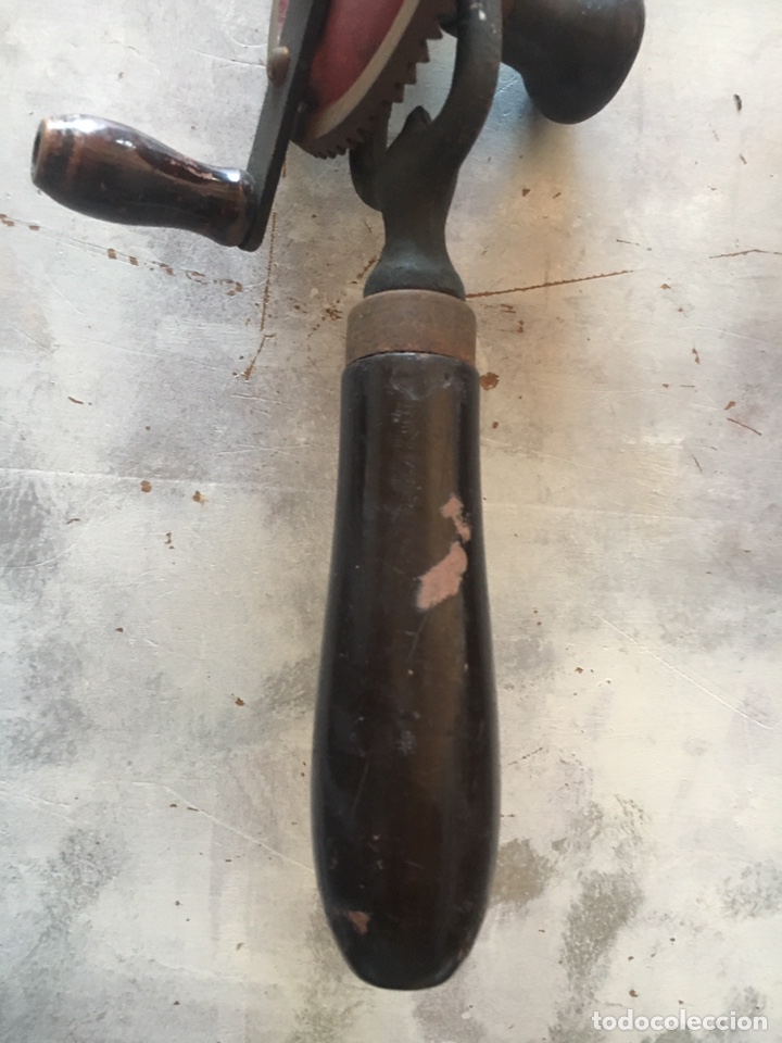 Antig&uuml;edades: ANTIGUO TALADRO MANUAL MARCA ALCYON - Foto 4