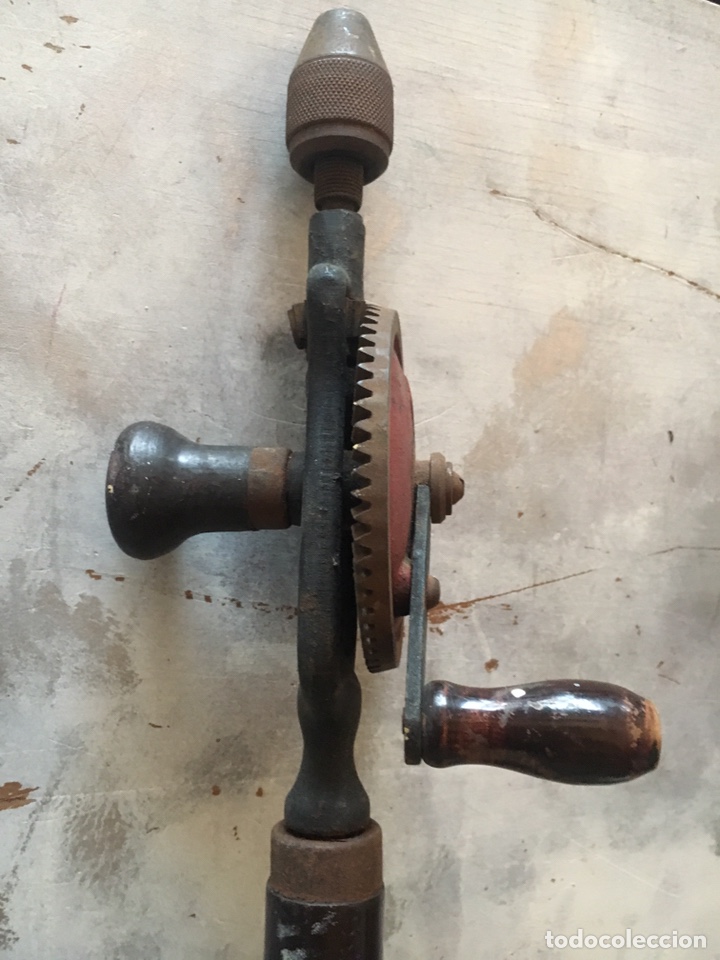 Antig&uuml;edades: ANTIGUO TALADRO MANUAL MARCA ALCYON - Foto 6