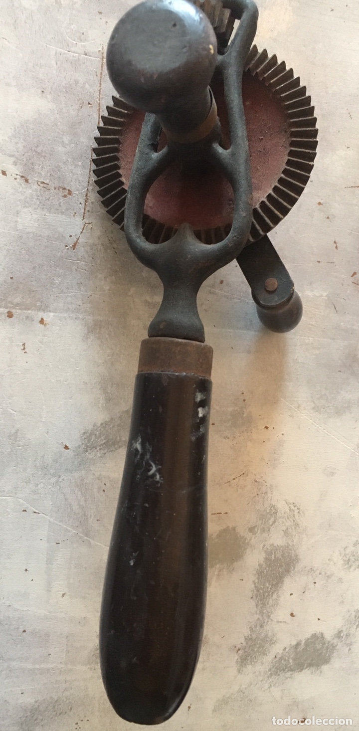 Antig&uuml;edades: ANTIGUO TALADRO MANUAL MARCA ALCYON - Foto 7