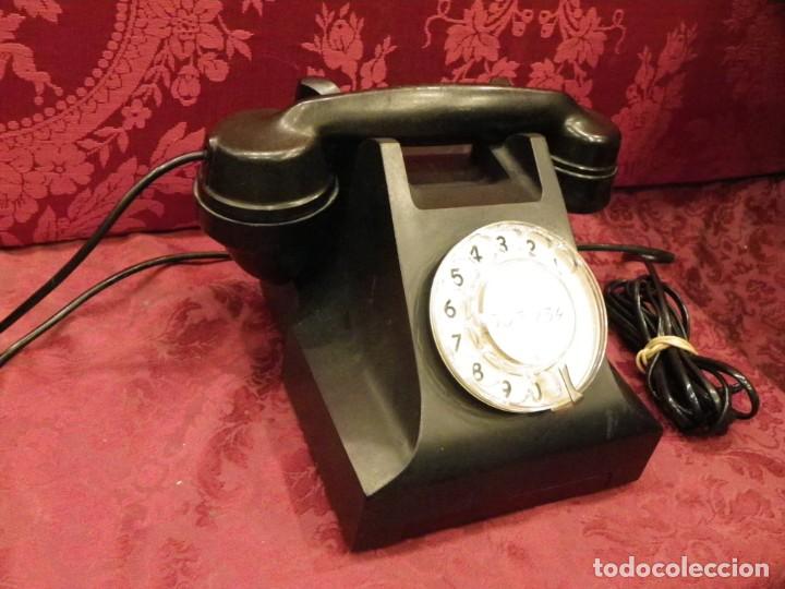 Tel&eacute;fonos: Tel&eacute;fono antiguo a&ntilde;os 50 - Foto 1