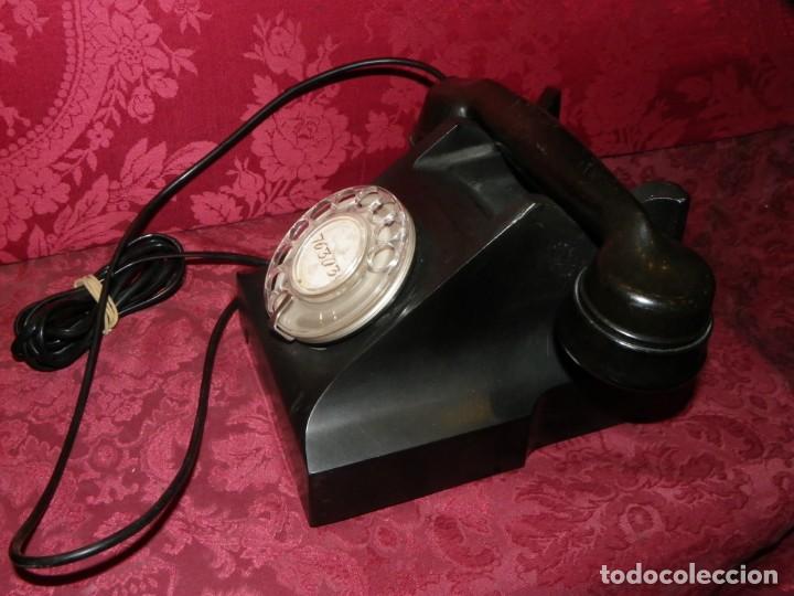 Tel&eacute;fonos: Tel&eacute;fono antiguo a&ntilde;os 50 - Foto 7