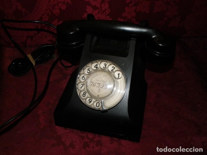 Tel&eacute;fonos: Tel&eacute;fono antiguo a&ntilde;os 50 - Foto 8