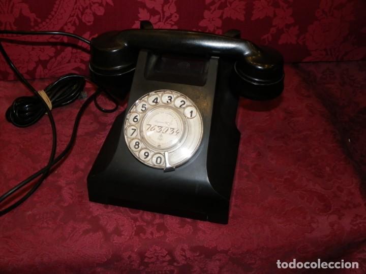 Tel&eacute;fonos: Tel&eacute;fono antiguo a&ntilde;os 50 - Foto 9