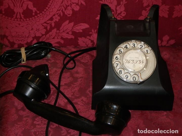 Tel&eacute;fonos: Tel&eacute;fono antiguo a&ntilde;os 50 - Foto 13