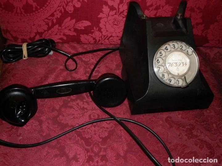 Tel&eacute;fonos: Tel&eacute;fono antiguo a&ntilde;os 50 - Foto 16