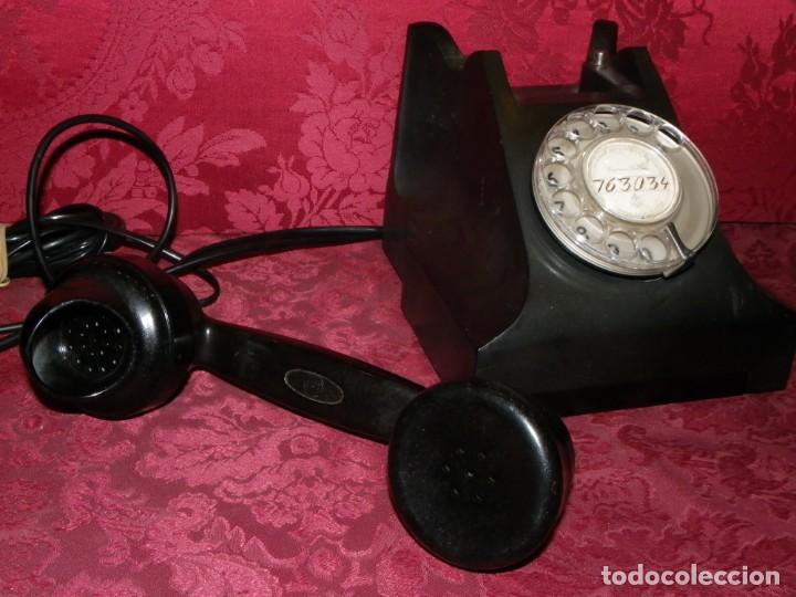 Tel&eacute;fonos: Tel&eacute;fono antiguo a&ntilde;os 50 - Foto 20