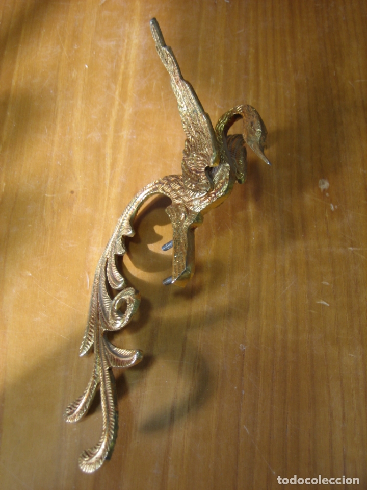 Antig&uuml;edades: Aplique en metal o bronce - Foto 3