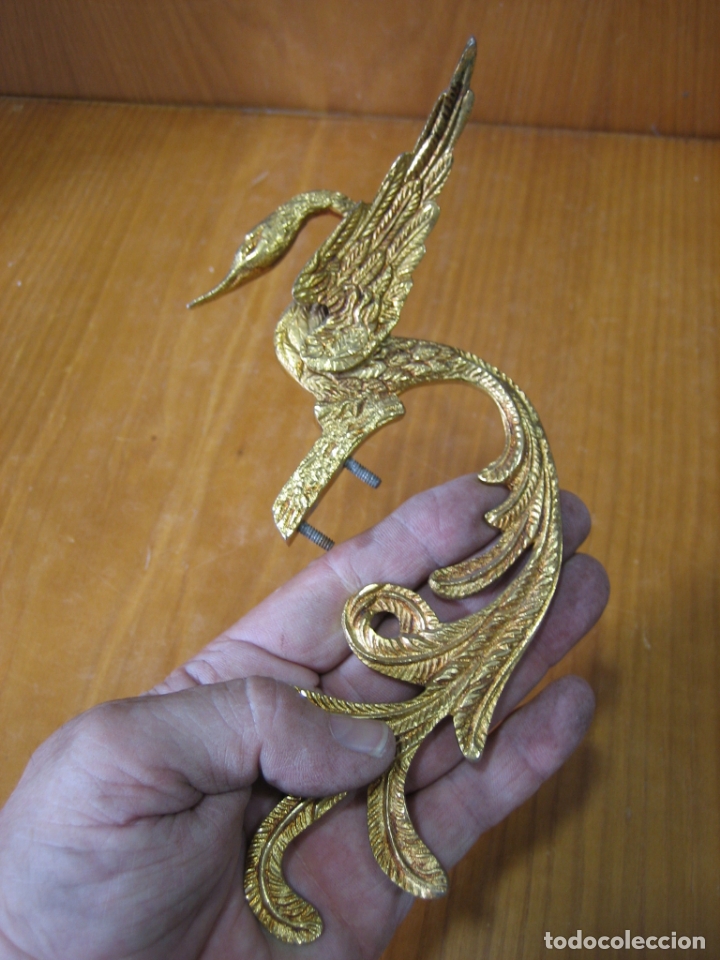 Antig&uuml;edades: Aplique en metal o bronce - Foto 5