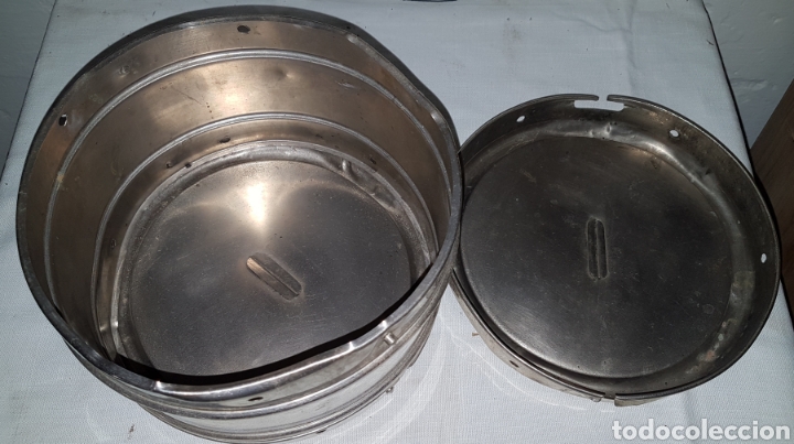 Antig&uuml;edades: Antiguo recipiente medico para algodones y gasas - Foto 3