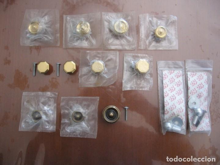 Antig&uuml;edades: Lote de pomos para muebles o puertas. - Foto 14