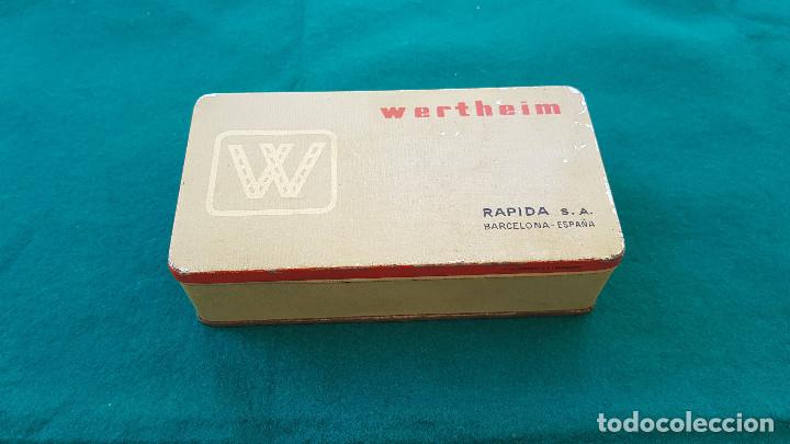 Antig&uuml;edades: CAJA METAL WERTHEIM CON COMPLEMENTOS - Foto 1