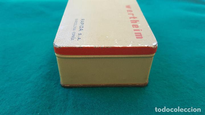 Antig&uuml;edades: CAJA METAL WERTHEIM CON COMPLEMENTOS - Foto 7