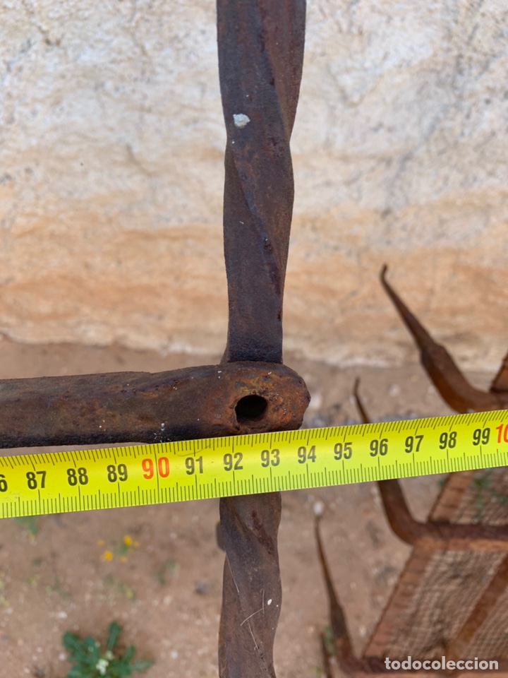Antig&uuml;edades: REJA DE HIERRO ANTIGUA DE FORJA - Foto 6