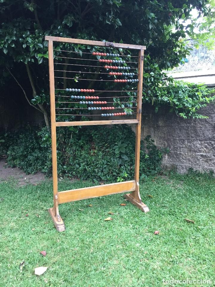 Antig&uuml;edades: Antiguo &aacute;baco de colegio - Foto 7