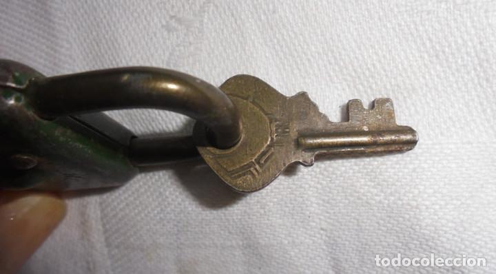 Antig&uuml;edades: Candado vintage - Foto 3
