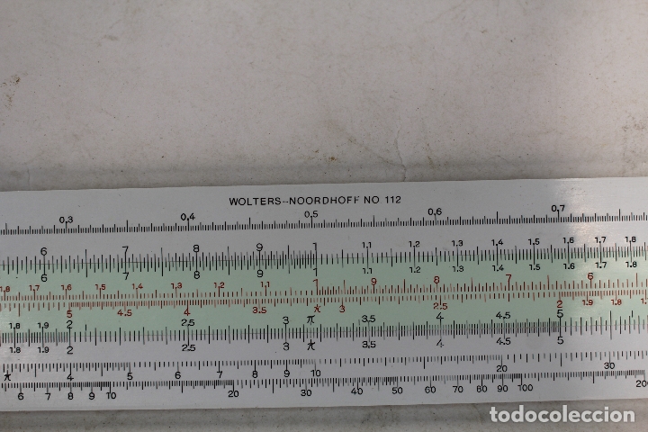 Antig&uuml;edades: regla de calculo rekenliniaal - Foto 2