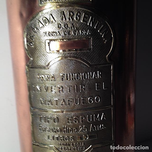 Antig&uuml;edades: extintor barco &ldquo;armada argentina&rdquo; - Foto 4