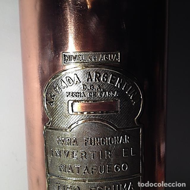 Antig&uuml;edades: extintor barco &ldquo;armada argentina&rdquo; - Foto 5