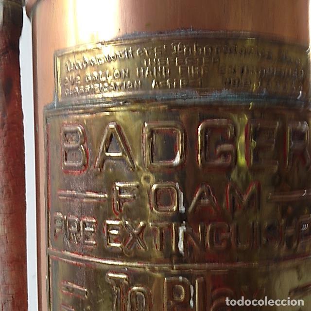 Antig&uuml;edades: extintor USA Badger C&ordm; - Foto 3