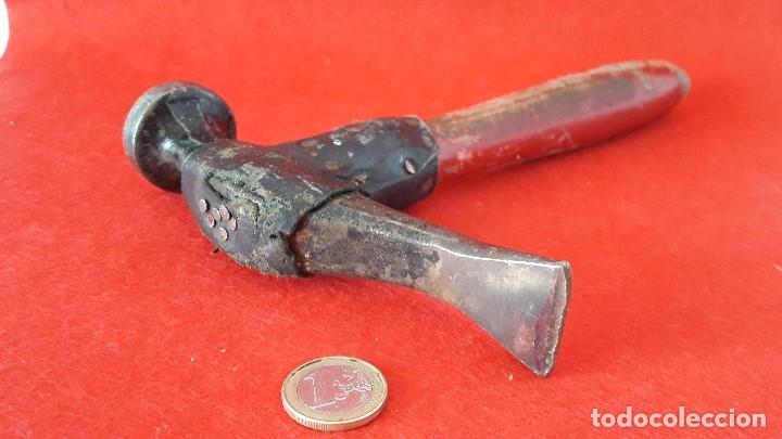 Antig&uuml;edades: HERRAMIENTA ZAPATERO - MARTILLO - Foto 3