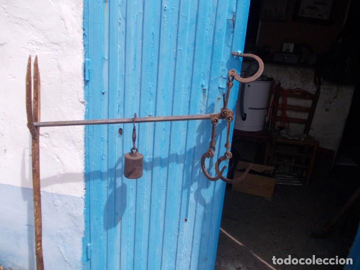 Antig&uuml;edades: romana de mas de 200 kilos - Foto 10