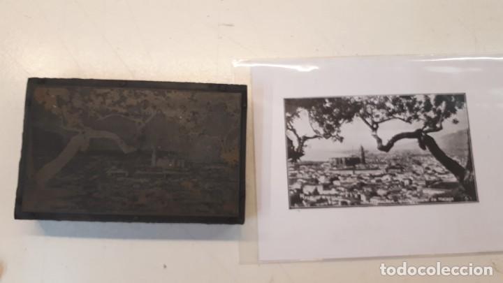 Antig&uuml;edades: Plancha impresi&oacute;n Catedral M&aacute;laga - Foto 10