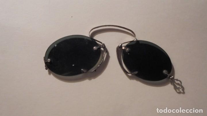 Antig&uuml;edades: ANTIGUAS GAFAS DE SOL QUEVEDOS - 9,5 CM. - Foto 1