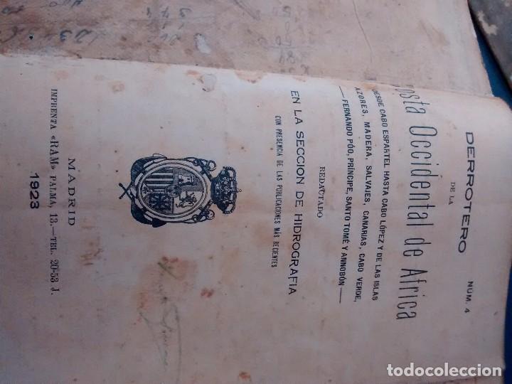 Antig&uuml;edades: Derrotero 0ccidental de &Aacute;frica a&ntilde;o 1923 - Foto 1