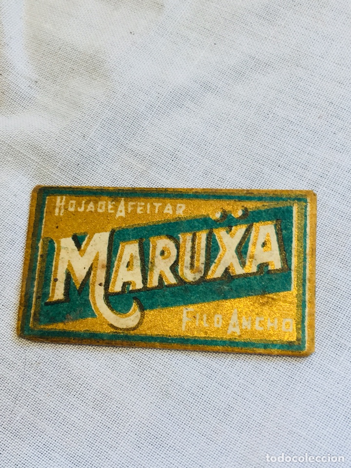 Antig&uuml;edades: Hoja afeitar Maruxa - Foto 1