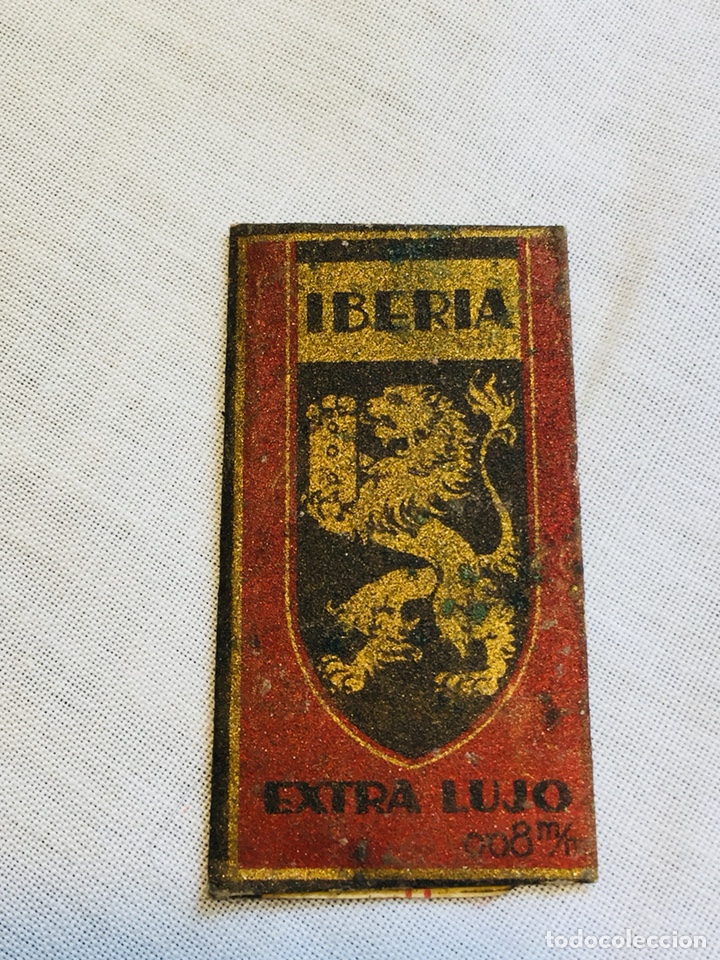 Antig&uuml;edades: Hoja afeitar Iberia - Foto 1