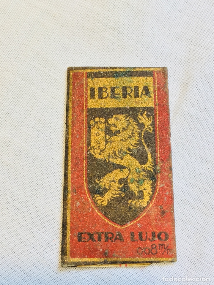 Antig&uuml;edades: Hoja afeitar Iberia - Foto 2