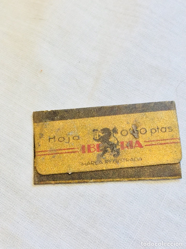 Antig&uuml;edades: Hoja afeitar Iberia - Foto 4