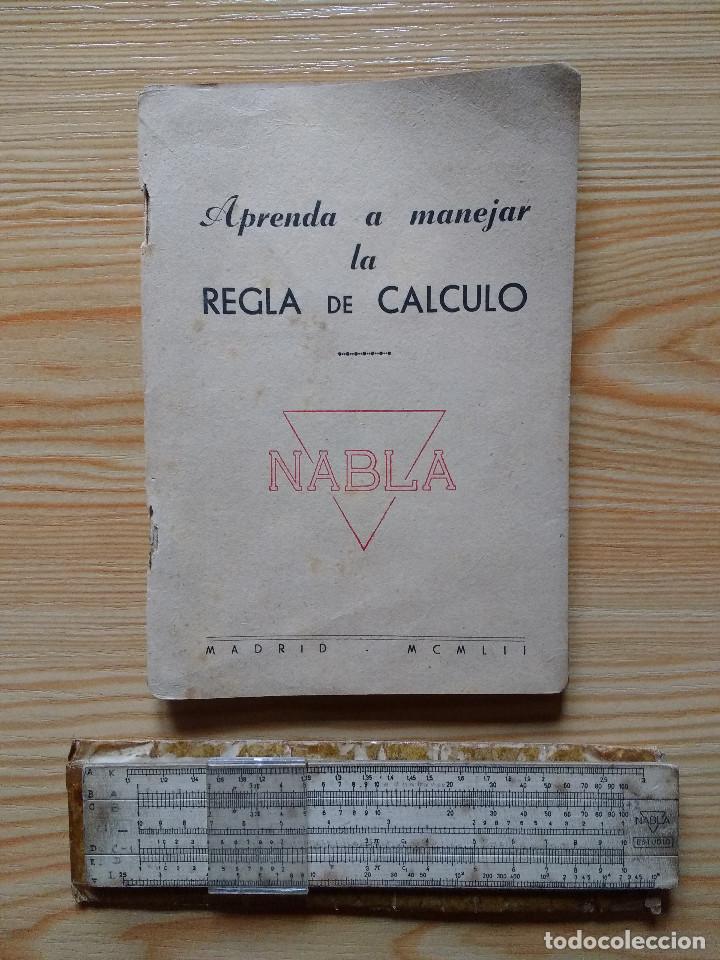 Antig&uuml;edades: REGLA DE CALCULO NABLA 1952 - Foto 2