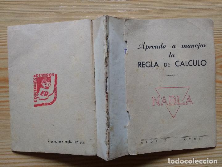 Antig&uuml;edades: REGLA DE CALCULO NABLA 1952 - Foto 21