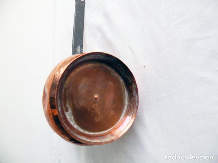 Antig&uuml;edades: CHOCOLATERA DE COBRE ANTIGUA - Foto 5