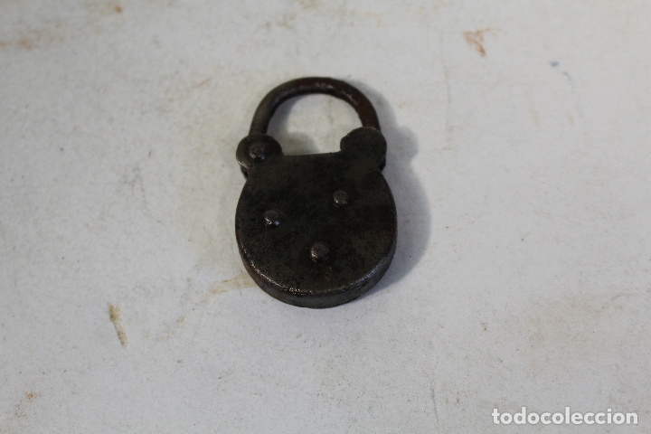 Antig&uuml;edades: candado antiguo - Foto 4