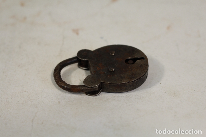 Antig&uuml;edades: candado antiguo - Foto 5