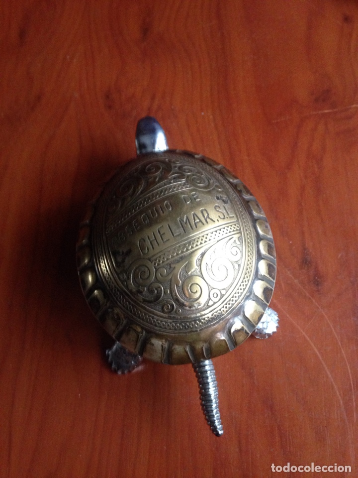 Antig&uuml;edades: Timbre tortuga obsequio de chelmar - Foto 1